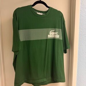Lacoste Men's Short Sleeve Green Tee
